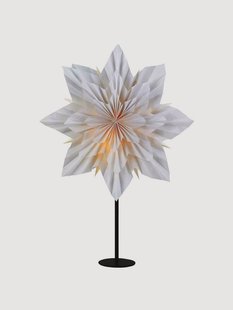 Kerstster met verlichting Neela