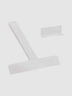 Douchewisser Ume van silicone met wandhouder