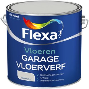 Flexa Garagevloerverf - Kiezelgrijs - Waterbasis - 2,5l
