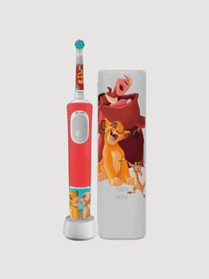 Elektrische kindertandenborstel Vitality Pro met opzetborstel en reisetui
