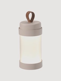 Draagbare in- &amp; outdoor LED-tafellamp Alva met dimmer