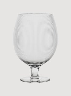 Mondgeblazen bierglazen Blanka van kristalglas, 2-delig