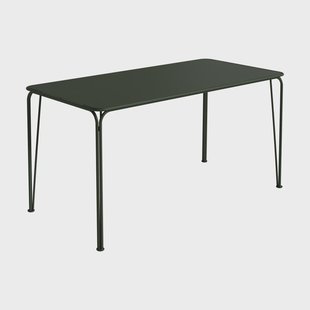Grythyttan Stålmöbler Libelle tafel Groen, 140x70 cm