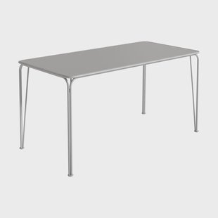 Grythyttan Stålmöbler Libelle tafel Grafietgrijs, 140x70 cm