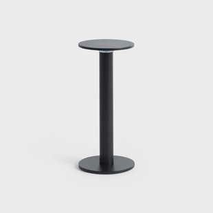 HOST PORTABLE LED-batterij-tafellamp, antraciet 22 cm IP44 HAY - Woonkamer - Modern - Aluminium - Met lampenkap