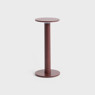 HOST PORTABLE LED-batterij-tafellamp, roestrood 22 cm IP44 HAY - Woonkamer - Modern - Aluminium - Met lampenkap