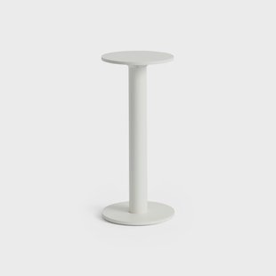 HOST PORTABLE LED-batterij-tafellamp, crèmewit 22 cm IP44 HAY - Woonkamer - Modern - Aluminium - Met lampenkap