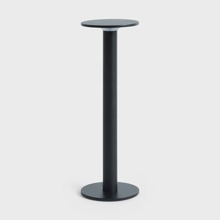 HOST PORTABLE LED-batterij-tafellamp, antraciet 30 cm IP44 - HAY - Woonkamer - Modern - Aluminium - Met lampenkap