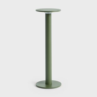 HOST PORTABLE LED-batterij-tafellamp, olijfgroen 30 cm IP44 HAY - Woonkamer - Modern - Aluminium - Met lampenkap