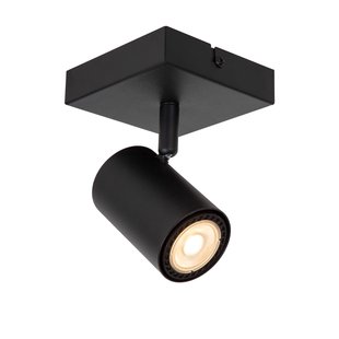 Lucide Wandlamp Amigo Zwart Gu10