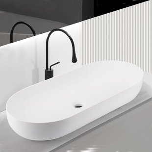 Aquavive Waskom Redona - Ovaal - Wit - 44x78x19cm