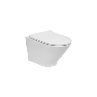 Roca Gap Inbouwtoilet Set Met Randloze Toiletpot - Wit
