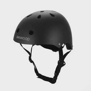 Banwood helm zwart (50-54 cm)