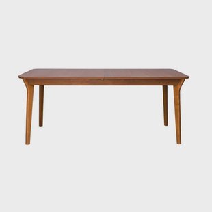 Zuiver uitschuifbare eetkamertafel