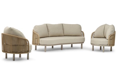 Coco Amici stoel-bank loungeset 3-delig