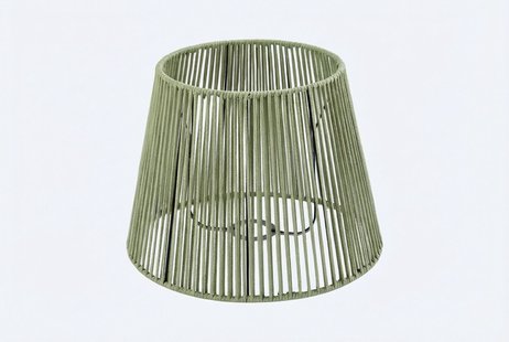 Buiten lampenkap met groen touw IP54 40/28/30 - Jayla