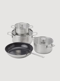 Kookset KitchenAid met antiaanbaklaag, 7-delig