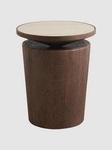 Ronde bijzettafel Kwando