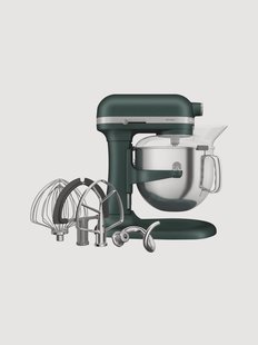 Keukenmachine Heavy Duty met hefbare kom, 6.6 L, 7-delig
