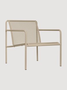 Tuin armleunstoel Dapple van staal