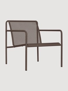 Tuin armleunstoel Dapple van staal