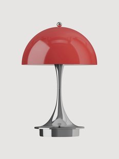 Draagbare dimbare LED tafellamp Panthella 160, design Verner Panton
