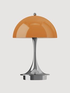 Draagbare dimbare LED tafellamp Panthella 160, design Verner Panton