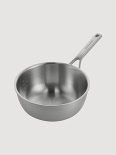 Wok Tri-Ply van edelstaal, in verschillende formaten