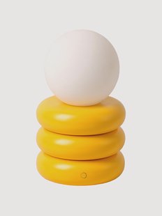 Kleine draagbare LED-tafellamp Tube met USB-aansluiting