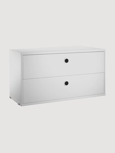 Kast String System met lades, B 78 x D 30 cm