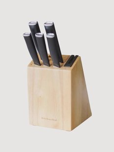 Messenblok KitchenAid met messen, 6-delig