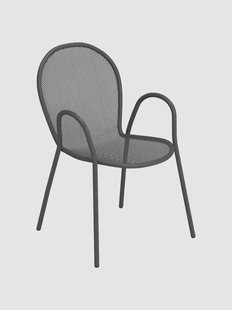 Stapelbare tuinstoel Ronda met armleuningen