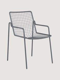 Stapelbare tuinstoel Rio R50 met armleuningen