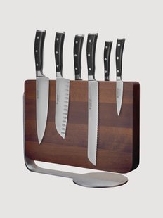 Messenblok Classic Icon van beukenhout, 6-delig