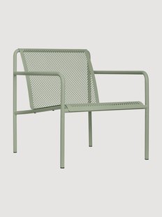 Tuin armleunstoel Dapple van staal