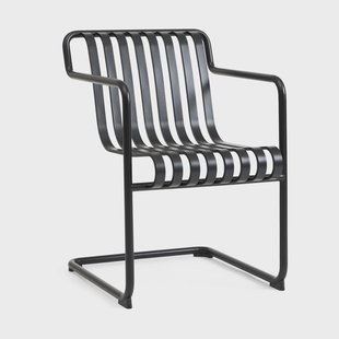 HAY Palissade Cantilever Dining armstoel Antraciet