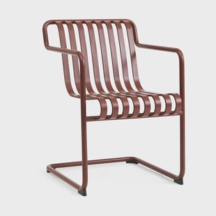 HAY Palissade Cantilever Dining armstoel Iron red