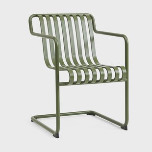 HAY Palissade Cantilever Dining armstoel Olijf