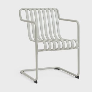 HAY Palissade Cantilever Dining armstoel Sky grey