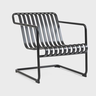 HAY Palissade Cantilever Low loungestoel Antraciet