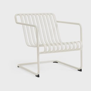 HAY Palissade Cantilever Low loungestoel Cream white