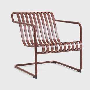 HAY Palissade Cantilever Low loungestoel Iron red