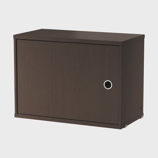 String String kast met deur Donker eiken, 58x30 cm