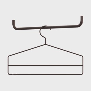 String String hanger 4-pack Donkerbruin