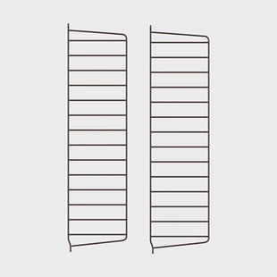 String String wandpaneel Donkerbruin, 75x20 cm, 2-pack