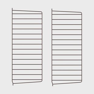 String String wandpaneel Donkerbruin, 75x30 cm, 2-pack