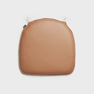 Stolab Lilla Åland stoelkussen Sörensen Ultra brandy leer