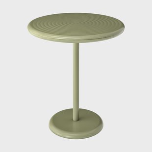 Tom Dixon Groove cafétafel rond - Moss, Ø70 cm