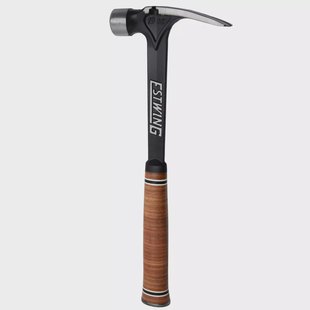 Estwing Ultra Series E19S Straight Claw Hammer EWEE19S Stacked Leather Grip, klauwhamer 538 gram