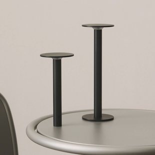 HAY LED tafellamp HOST PORTABLE, antraciet, 30 cm IP44